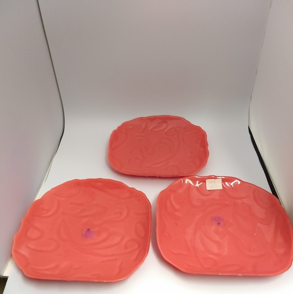 Three Hands Decorative Painted Glass Platter 11.5" - Picture 9 of 15